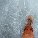 Why do you dream of walking on ice?