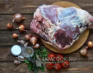 Jiz-byz d'agneau à l'Azerbaïdjan - recette photo étape par étape
